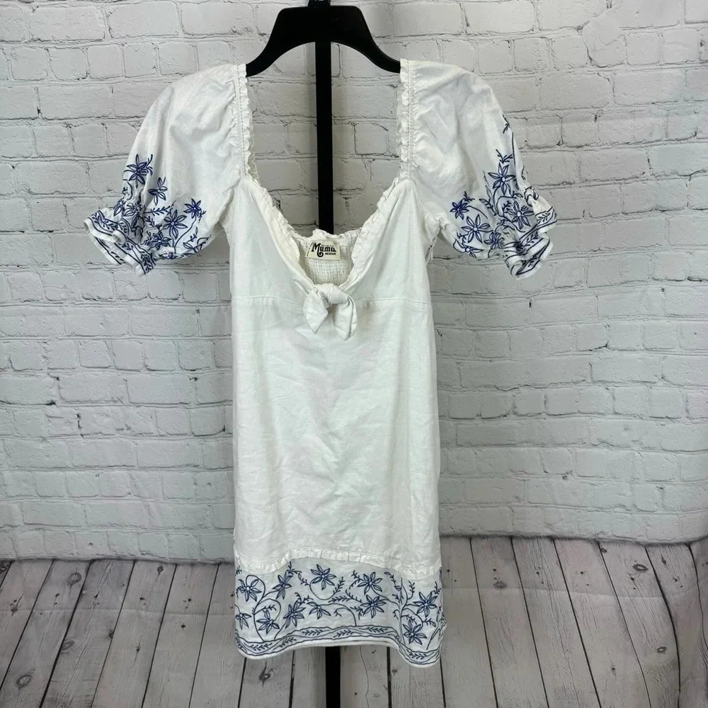 Show Me Your Mumu Kendry Embroidery Dress Size Medium